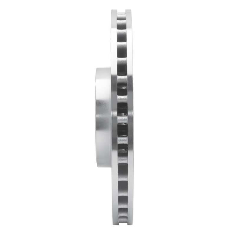 Land Rover Range Rover Brake Rotor (1) - Front Right - R1 Concepts - Drilled & Slotted - Silver - `10-`17